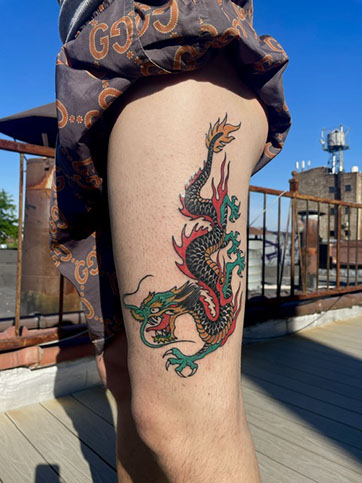 tattoo,aces,high,alex,rockoff,alexrockoff,west,palm,beach,traditional,neotraditional,beetle,beatle,flower,sunflower,floral,color