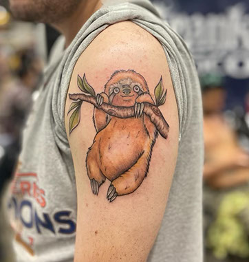 tattoo,aces,high,alex,rockoff,alexrockoff,west,palm,beach,traditional,neotraditional,beetle,beatle,flower,sunflower,floral,color